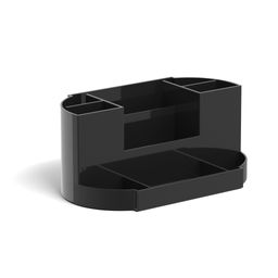 Цена за 1 шт. Подставка настольная пластиковая ErichKrause Victoria, Classic, черный