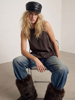 Bisiklet Yaka B?zg?l? Bluz