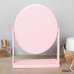 Зеркало настольное / 1043 /уп 60/розовое - Галеонтрейд фото 7