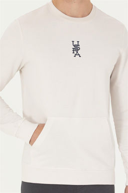 U. S. Polo Assn Мужской свитшот с круглым вырезом Stone - U.s. polo assn фото 6