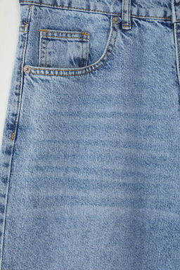 TRENDYOL MAN Mavi Baggy Denim Kot Sort TMNSS25SR00031 - Trendyolmilla фото 3
