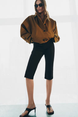 WATER-REPELLENT SHORT TRENCH COAT ZW COLLECTION