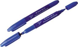 Маркер OfficeSpace перм. двухсторонний, пулевидный 0.8-2.2мм., синий (DPM_1576BU)