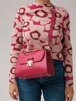 Сумка Azaro 30802 розовая ягода