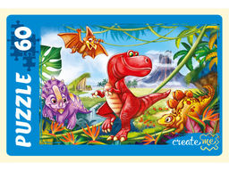Puzzle 60 элементов "Мир динозавров №36" (П60-6310)