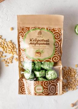 Кедровый марципан, 200 г | крафт-пакет