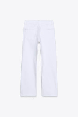 TRF CROPPED FLARE HIGH-WAIST JEANS - Zara фото 25