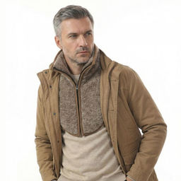 Согрев линия Воротник отложной арт.305-2/муж. МАРРОНЕ