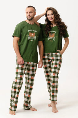 100% Хлопок  Пижама  Вечеринка - Оптима фото 5