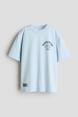 Camiseta estampada de algod?n