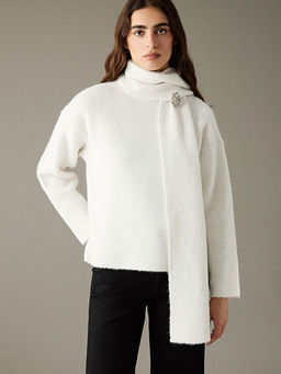 ?al Yaka Kad?n Triko Kazak