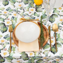 Скатерть Этель Camellia, 149?250 см, хлопок 100%, саржа 190 г/м?