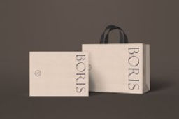 КПБ Boris Бархатный Сатин однотонный в коробке BORBSOB04