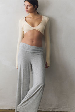 Pantal?n de deporte con cintura plegable - H&m фото 2