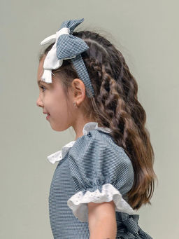 Ободок Забава серый