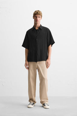 RAISED JACQUARD SHIRT - Zara фото 9