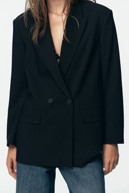 OVERSIZED DOUBLE-BREASTED BLAZER - Zara фото 27