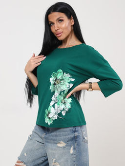 IV-CAPRIZ Мимулус - футболка зеленый