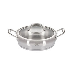 2268 GIPFEL Сотейник CANTATA 24x7,5см/2,6л. Материал: нерж. сталь 18/10. Толщина: 0,7мм