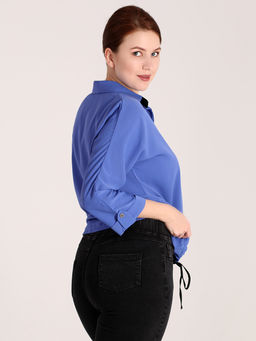 Блузка женская синяя - Almond фото 4