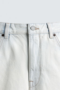 REGULAR FIT DENIM SHORTS - Zara фото 8