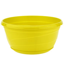 Горшок для цветов пластмассовый Венеция 4л, д25,5см, фисташковый (Россия)