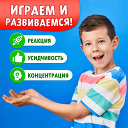 Настольная игра на реакцию Под колпаком - Лас играс kids фото 14