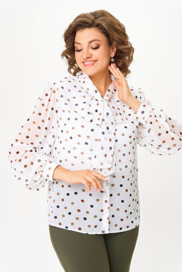 Комплект ДаЛи 7011.1 белый в горох