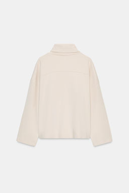 WASHED-EFFECT INTERLOCK SWEATSHIRT - Zara фото 19