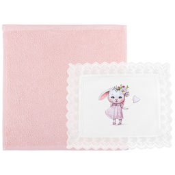 НАБОР САЛФЕТОК ЛЮБИМАЯ ЗАЙКА 25Х30СМ/35Х35СМ,100