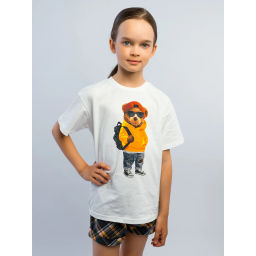 Комплект футболка кулирка, шорты футер 2х нитка петля 7011900102 - Youlala фото 11