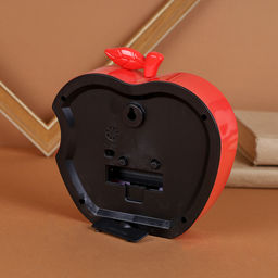 Часы настольные Яблоко 15 см / K43 /уп 100/ микс