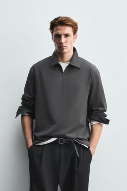 VISCOSE POLO SHIRT - Zara фото 2