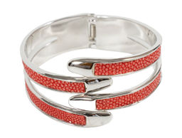 Браслет из кожи морского ската