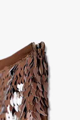 SEQUIN MINI SKIRT - Zara фото 5