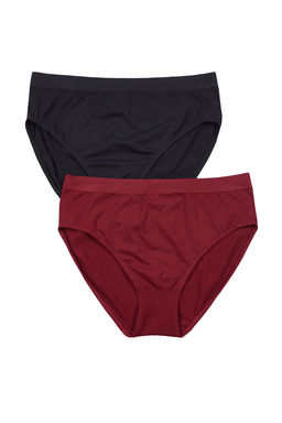 TRENDYOLMILLA Siyah 2li Paket Seamless/Dikissiz Hipster Orme Kulot THMAW22KU0013 фото 28