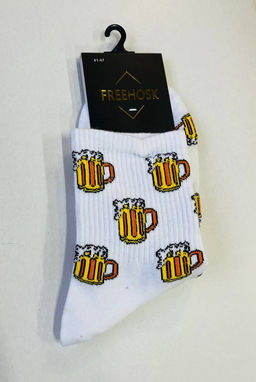 C1022 Носки, 1 пара БЕЛЫЙ