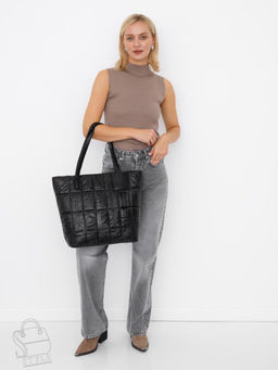 Сумка женская  58272L black Velina Fabbiano-Safenta  в Новосибирске