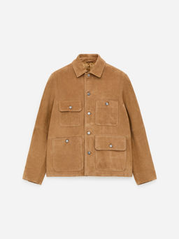 Chaqueta de ante
