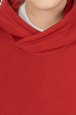 Костюм детский флисовый красный