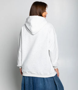 Худи #КТ3629, светло-серый меланж