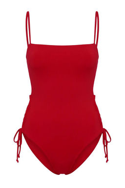 K?rm?z? Straplez Kapl? Biyeli Regular Mayo TBESS26MA00040