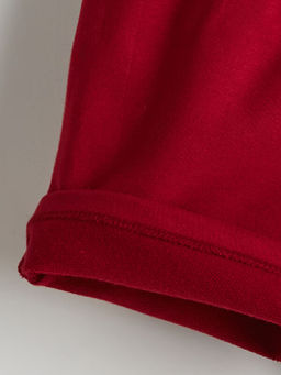 Beli Lastikli Galatasaray Bask?l? Erkek Bebek ?ort