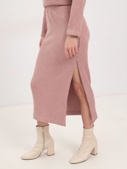 Юбка трикотажная KATHARINA KROSS KK-SKT-006Kn-брусничный  фото 2