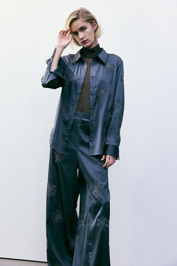 Pantalon bordado - H&m фото 2