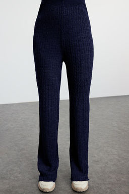 Lacivert Fermuarl? Triko Alt-Ust Tak?m TWOAW25AU00059