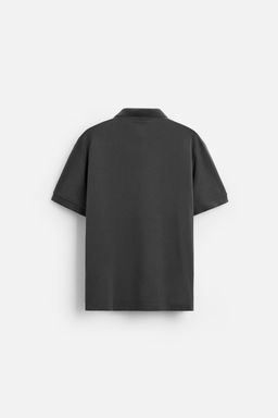 BASIC PIQUE TEXTURE POLO SHIRT - Zara фото 17