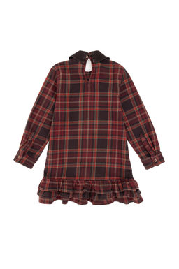 K_z _ocuk Bordo Jean Elbise - U.s. polo assn фото 2