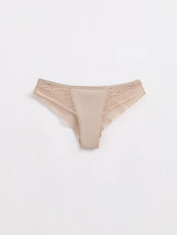 CONTE GRAFIC LACE LBR 1983 Трусы женские light almond