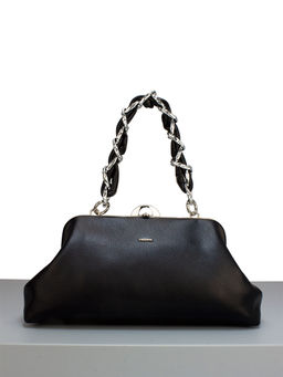 LACCOMA сумка Паола-22-Л815-черный эко кожа хлопок  фото 2